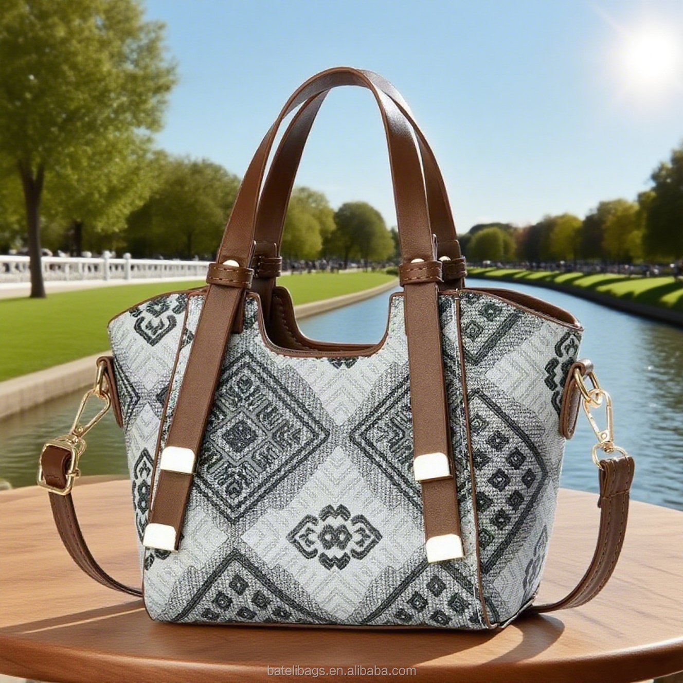 New Model Monogram Boston Pillow Bag - Women Sacs Main Pour Femmes Crossbody Bag Jacquard Embroidery Handbags For Women Luxury - 图片 2